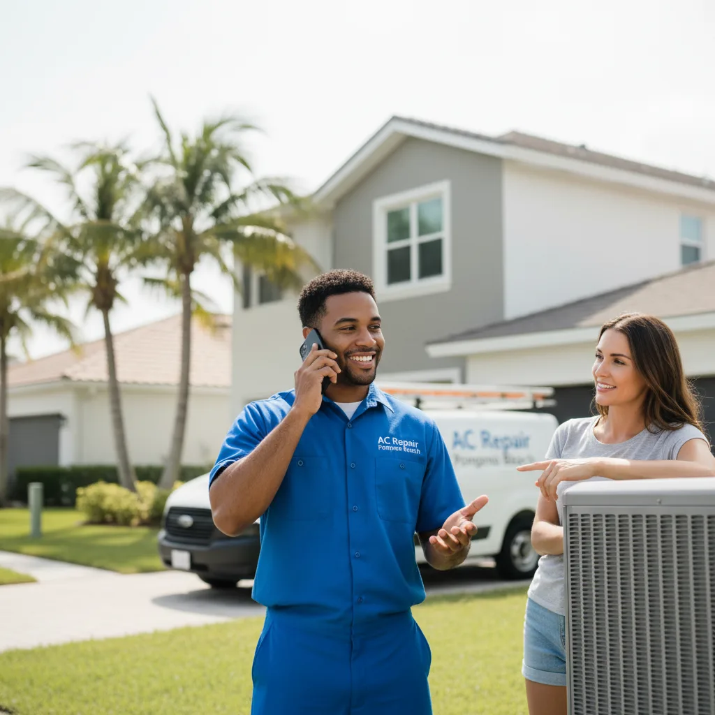 AC Repair Pompano Beach customer support in East Berlin